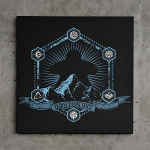 Canvas 30x30 Meeples in a variety of sauces